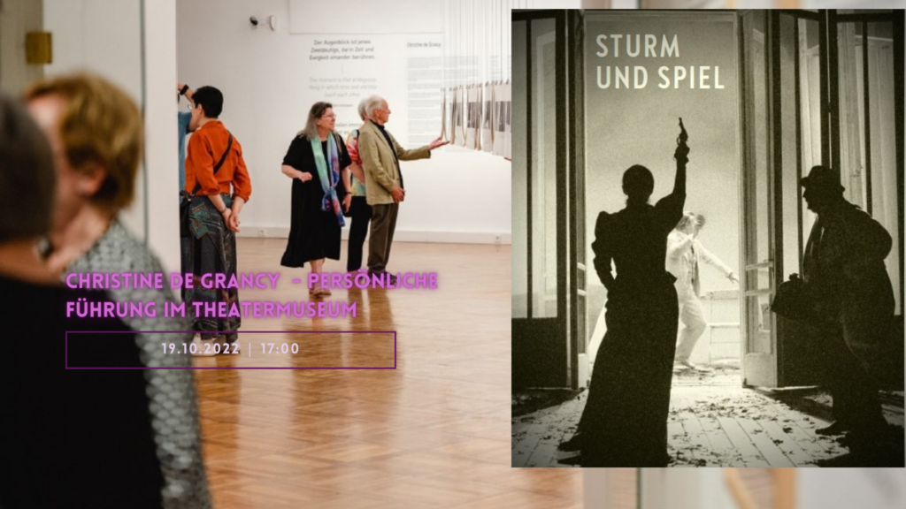 Christine de Grancy persönliche Führung im Theatermuseum Club alpha